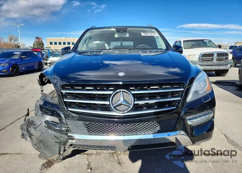 2013 Mercedes-Benz Ml 350 4Matic из США, поврежденный, VIN 4JGDA5HB5DA167063